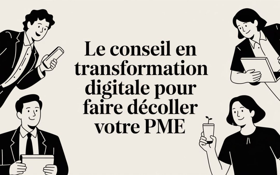 Le conseil en transformation digitale pour faire décoller votre PME