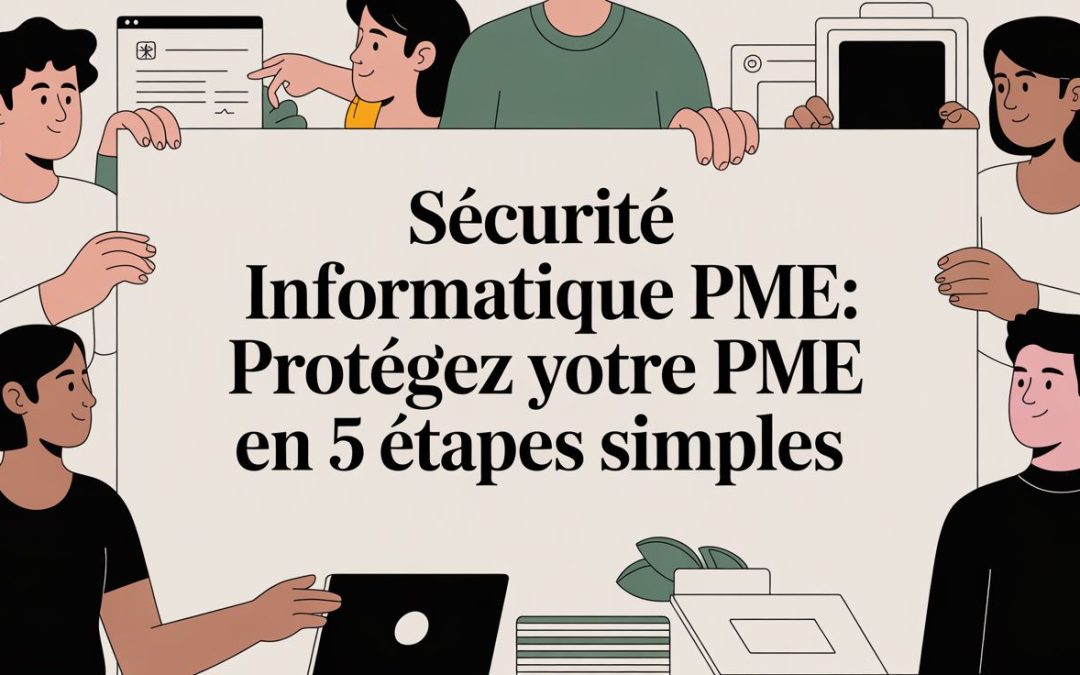 Sécurité informatique pme: Protégez votre PME en 5 étapes simples