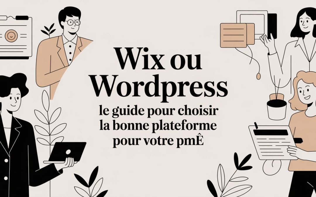 Wix ou wordpress le guide pour choisir la bonne plateforme pour votre PME