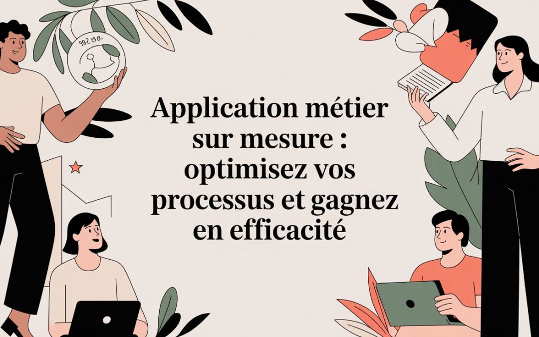 application métier sur mesure : Optimisez vos processus et gagnez en efficacité