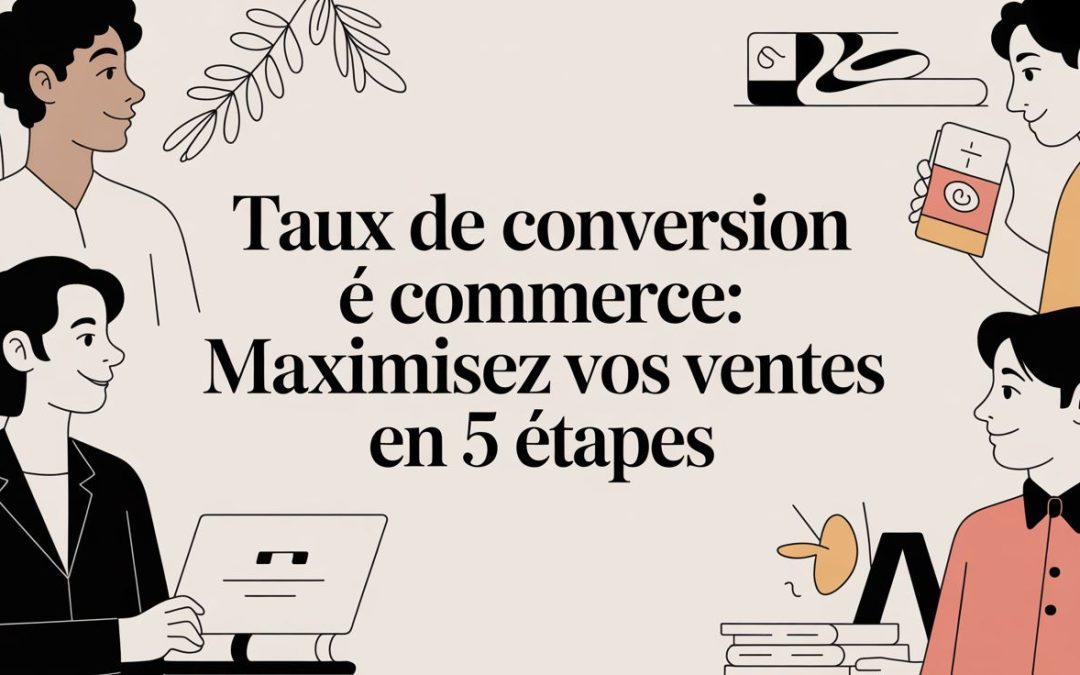 Taux de conversion e commerce: Maximisez vos ventes en 5 étapes