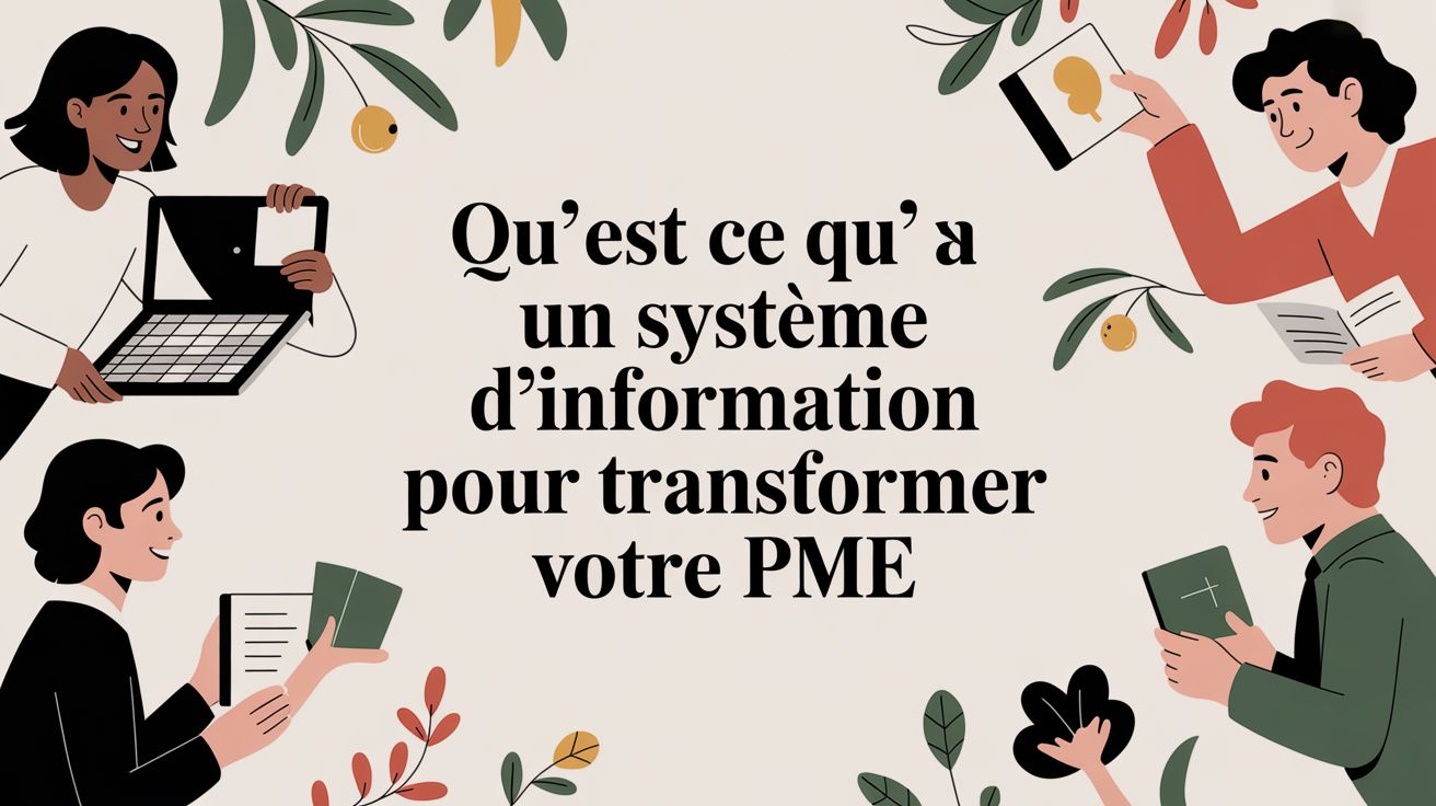 Qu'est ce qu'un système d'information pour transformer votre PME — free download