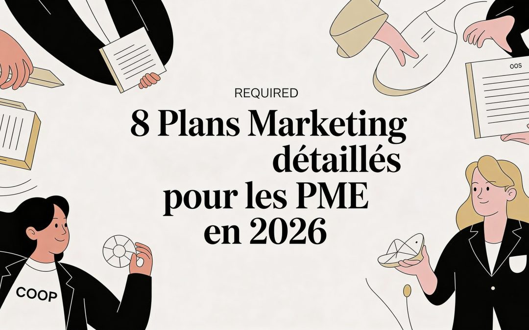 8 plan marketing exemple détaillés pour les PME en 2026