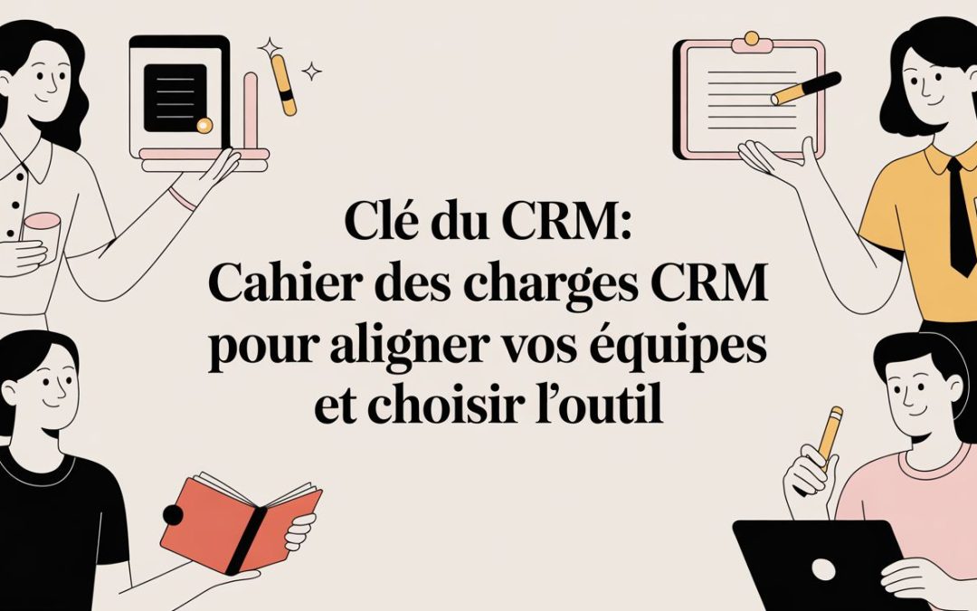 Clé du CRM: cahier des charges crm pour aligner vos équipes et choisir l&rsquo;outil