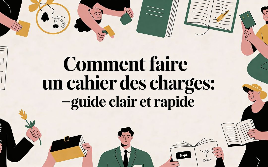 Comment faire un cahier des charge: guide clair et rapide