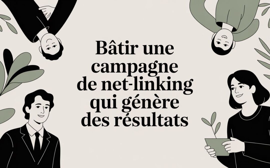 Bâtir une campagne de netlinking qui génère des résultats