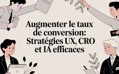 Augmenter le taux de conversion: stratégies UX, CRO et IA efficaces
