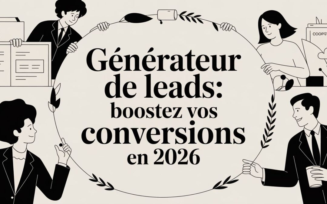Générateur de leads: boostez vos conversions en 2026