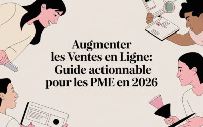 Augmenter les ventes en ligne: guide actionnable pour les PME en 2026
