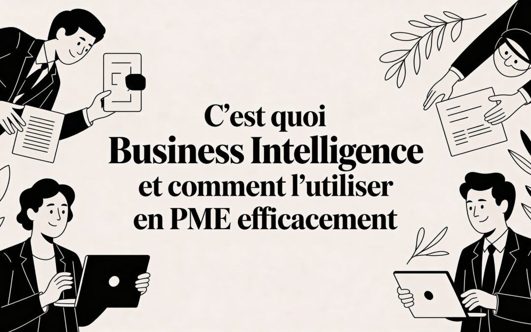 C&rsquo;est quoi business intelligence et comment l&rsquo;utiliser en PME efficacement