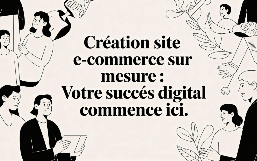 Création site e-commerce sur mesure : Votre succès digital commence ici.