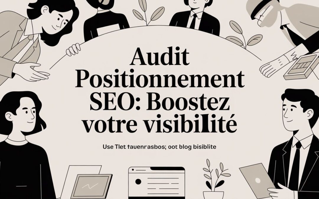 Audit positionnement SEO: boostez votre visibilité