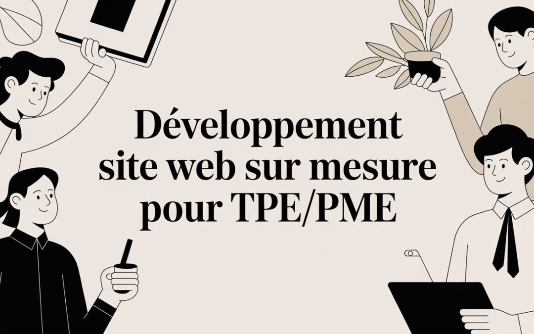 Développement site web sur mesure pour TPE/PME