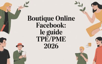 Boutique online Facebook: Le Guide TPE/PME 2026